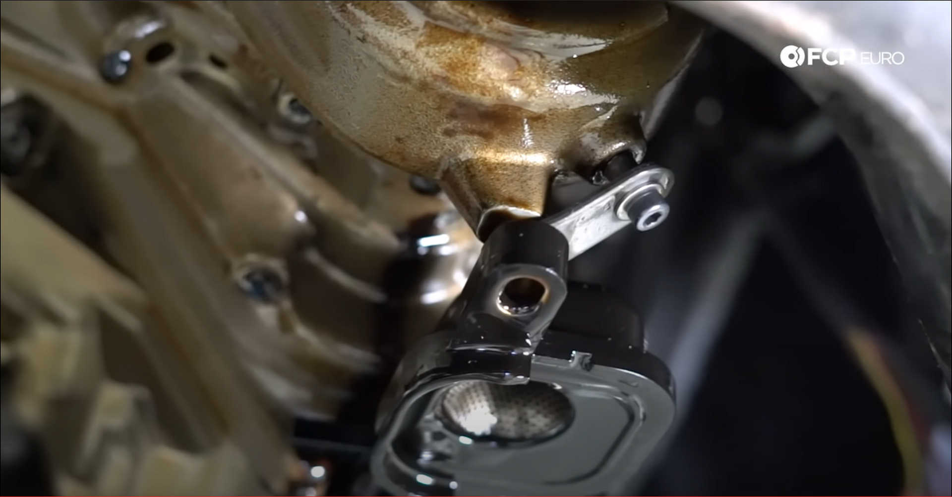 DIY BMW N20 Timing Chain balance shaft locking tool inserted