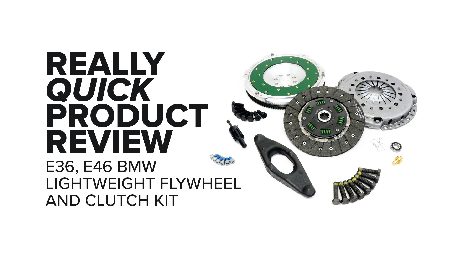 BMW M3 (Z4, 328i & More) Lightweight Flywheel And Clutch Kit