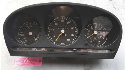 Mercedes R107 & W116 Instrument Cluster Restoration