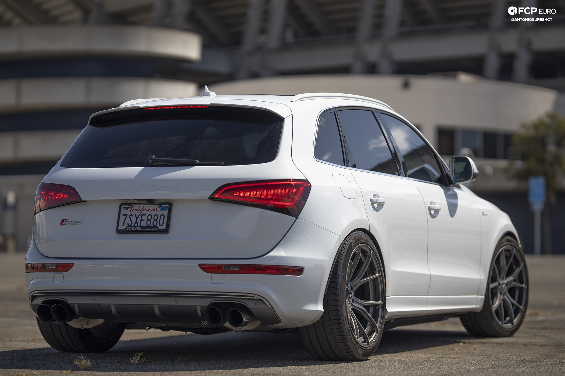 B8 Audi SQ5 Vorsteiner Wheels Alcon Brakes