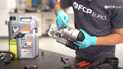 How To Replace A Volvo PCV & Oil Filter Housing - P1 Volvo XC70, S40, C70 & More