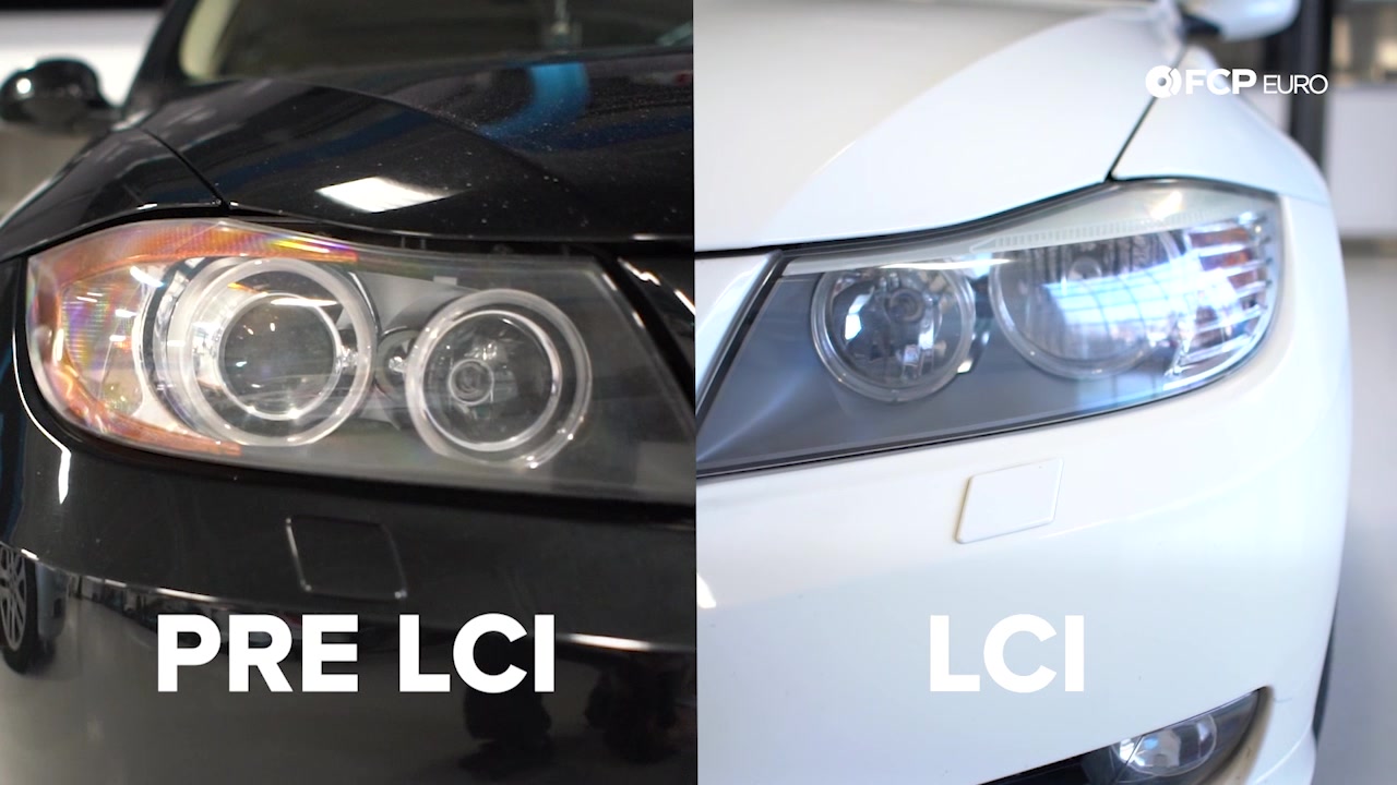 EVERGREEN BMW E90 VS F30 LCI light differences