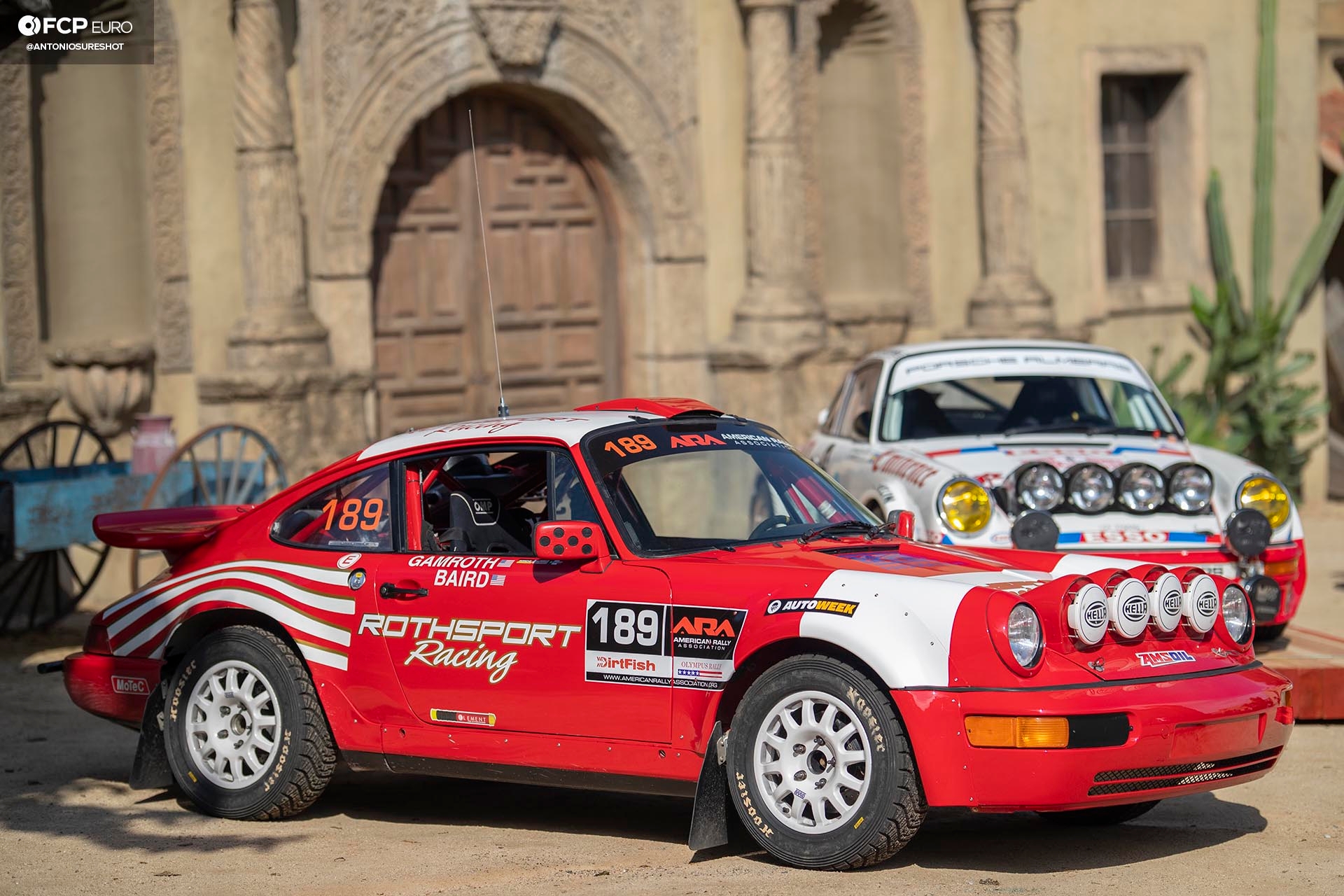 Safari 964 Rothsport Racing Porsche 911 Rally Car Mexican 1000 Luftgekuhlt Olympus Rally