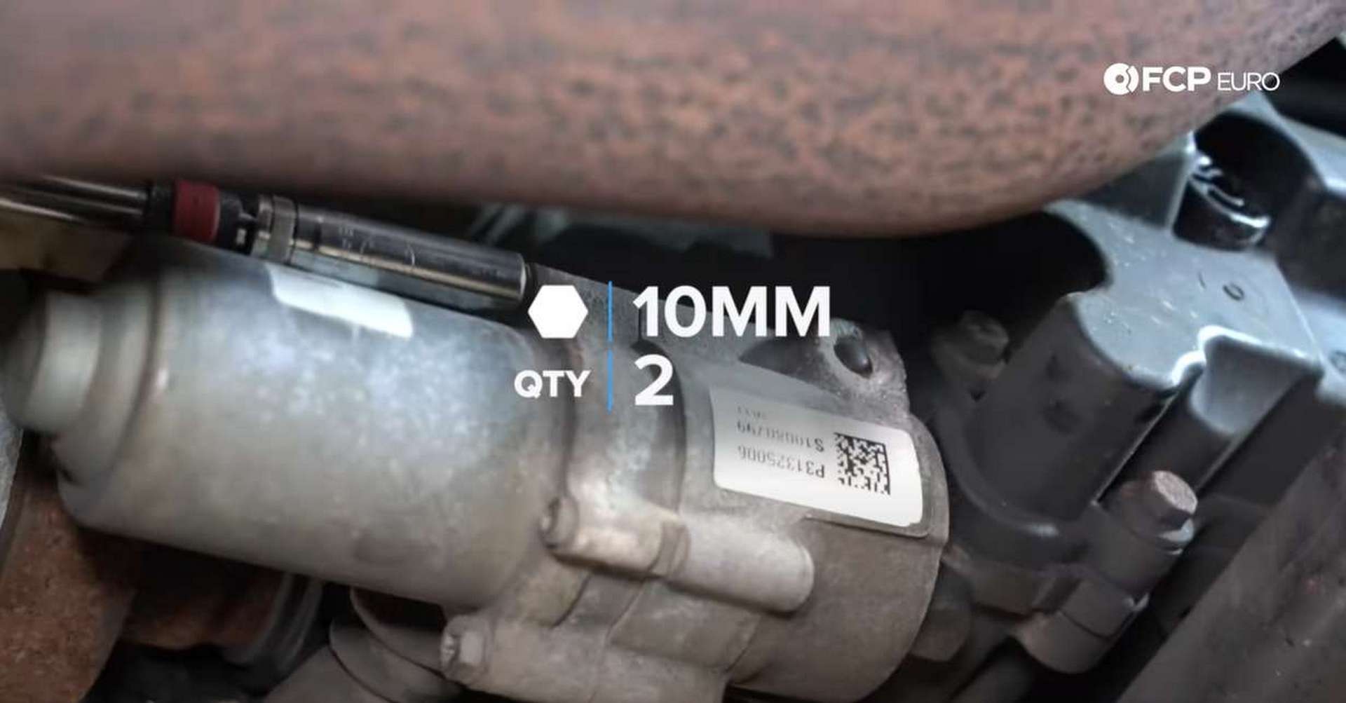 DIY P3 Volvo Haldex Fluid removing the pump bolts