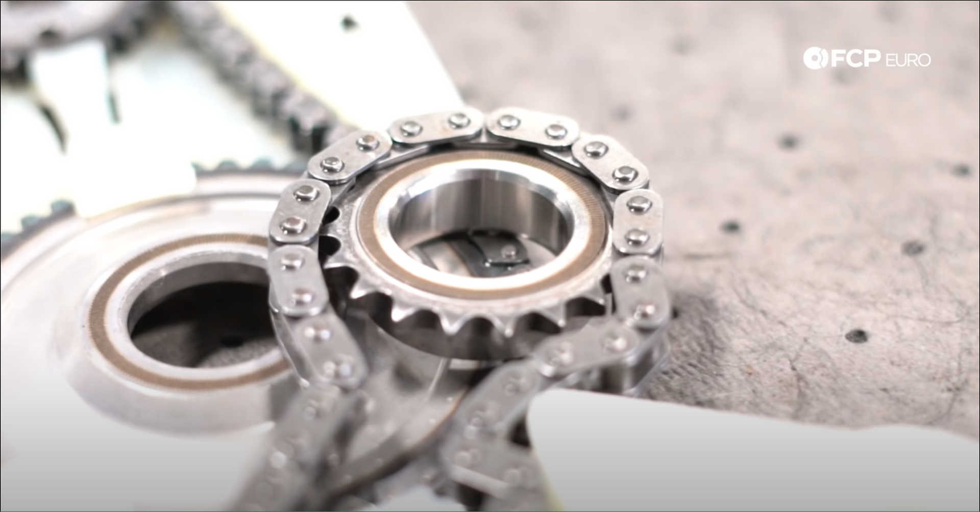 DIY BMW N20 Timing Chain new timing chain sprocket