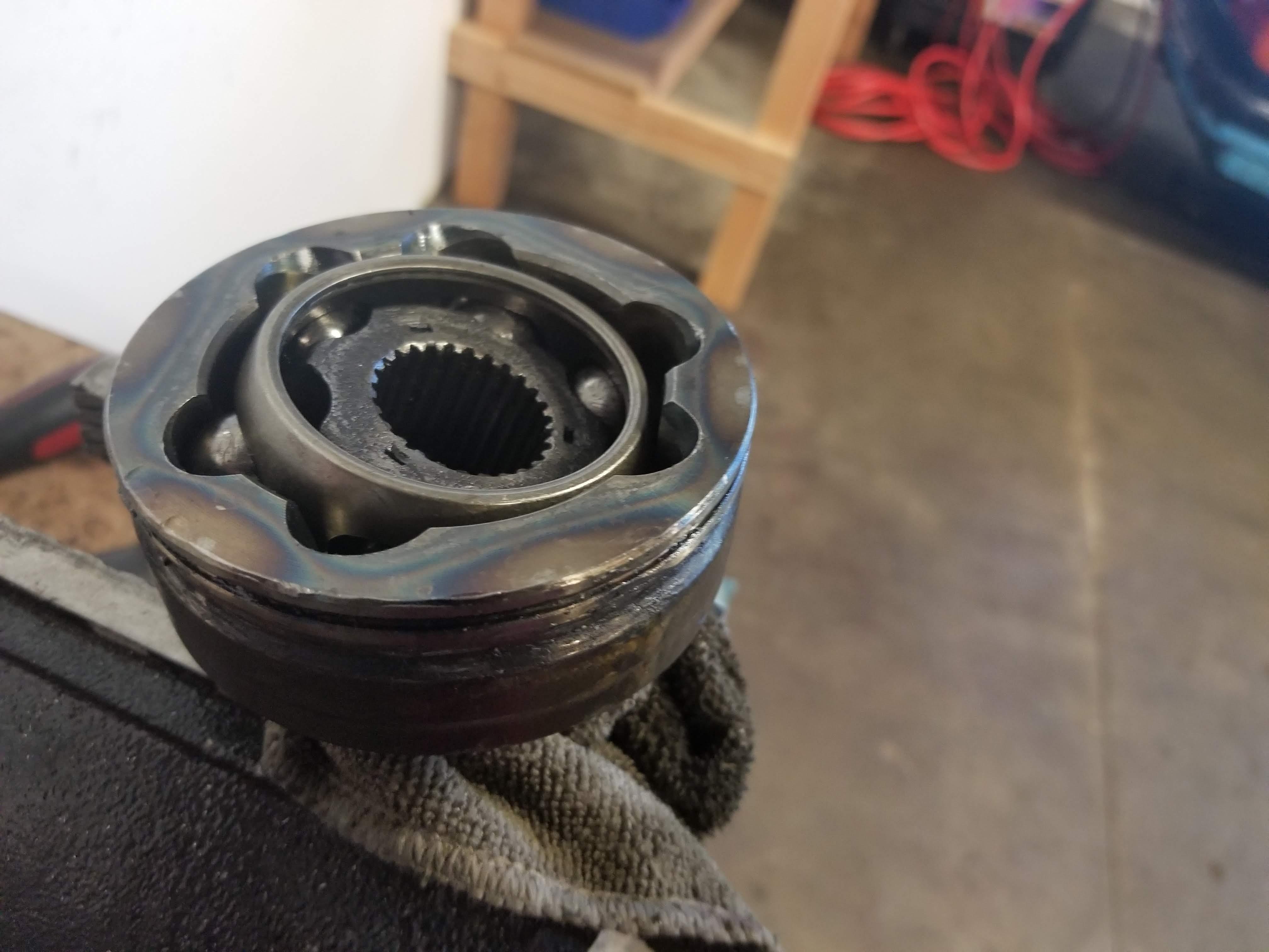 How To Disassemble, Clean, And Rebuild The Inner CV Axle Boot On A W204