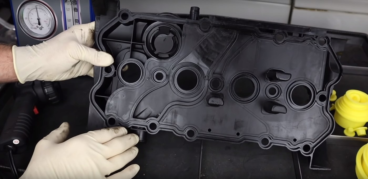 How To Check For Leaks On A Plastic Valve Cover With A BuiltIn PCV