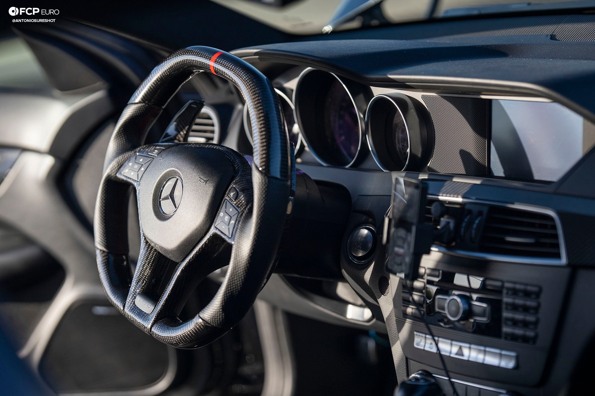Weistec Supercharged Mercedes-AMG C63 Liberty Walk Steering Wheel