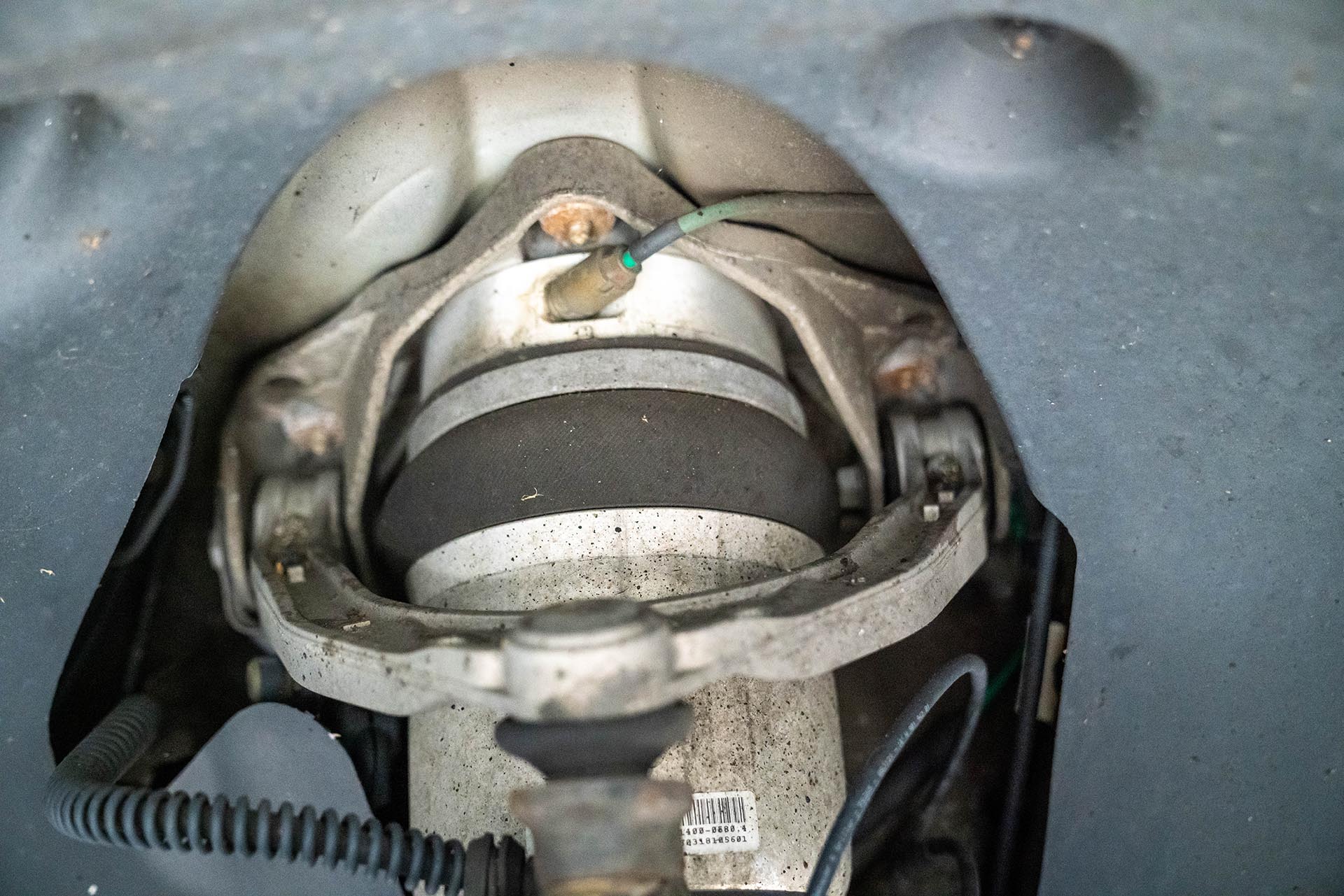 07_Porsche Cayenne 955 957 PASM air suspension connection
