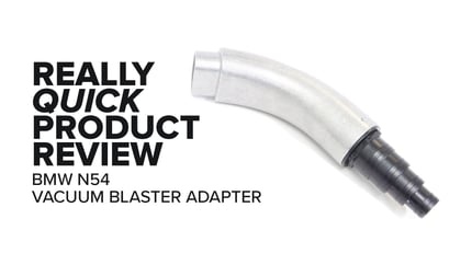 BMW 135i, 335i, X3, X5, & More (N54 & N55) Intake Valve Walnut Blasting Vacuum Attachment - Product Review