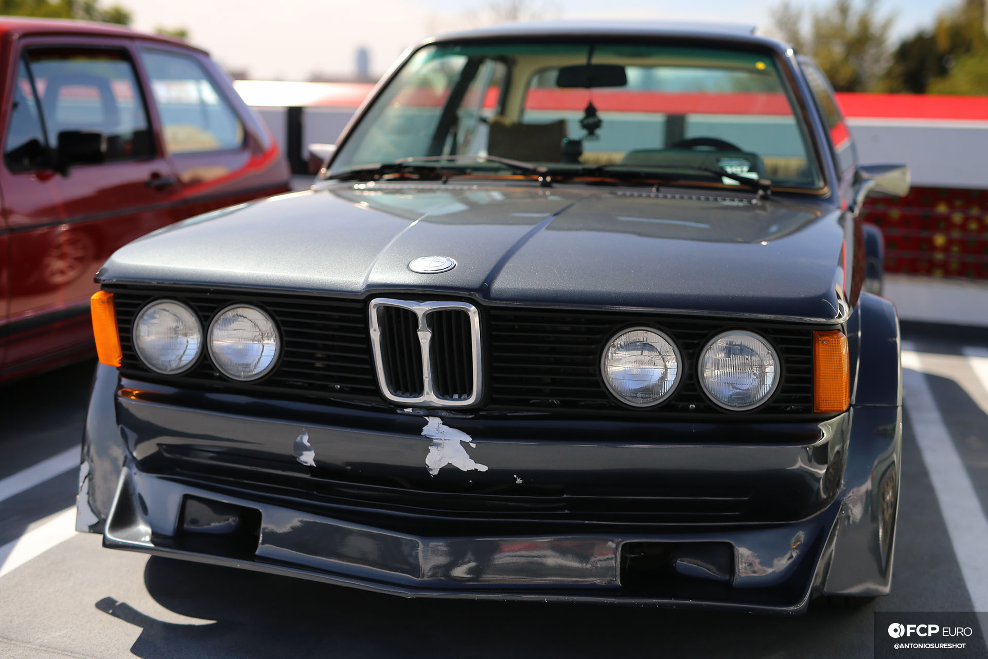 European Cars Swarm The Petersen Museum Rooftop 