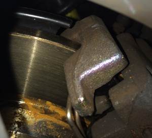 This car has recently gotten a full brake job front and rear and is in good working order, brake application was flawless and no uncommon noises were heard while applying the brakes. Brake pressure felt adequate and there are is good level of clean fluid in the reservoir.