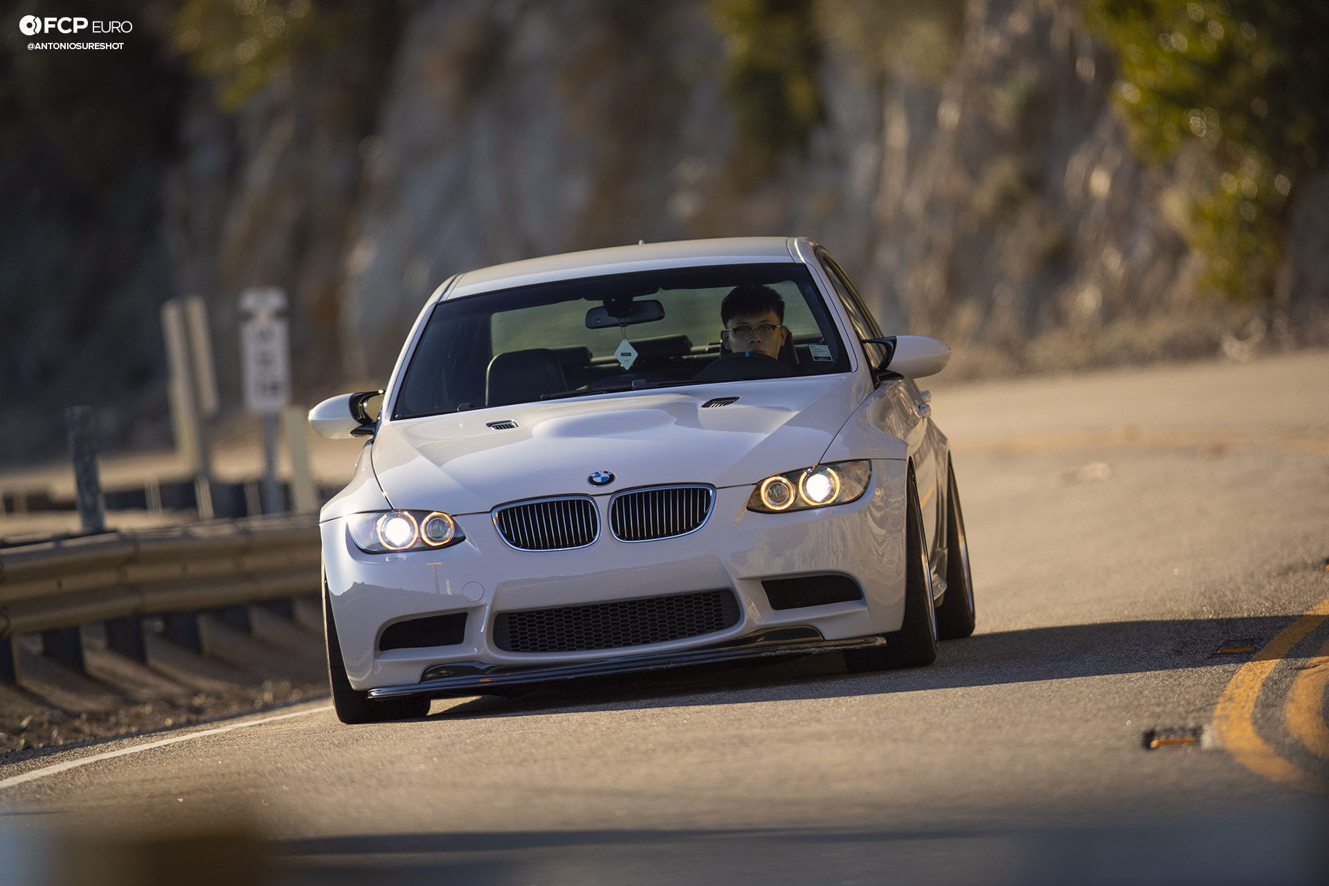 BMW E90 M3 Sedan Slicktop BBS E88 KW Suspension Front