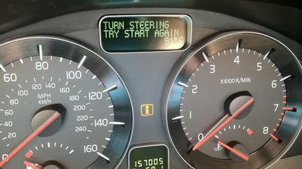 P1 Volvo Steering Column Lock Failure