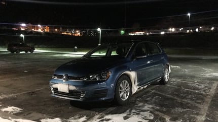 I Drove A Base-Model VW Golf Over the Rockies in a Snow Storm and Saw the Donner Party