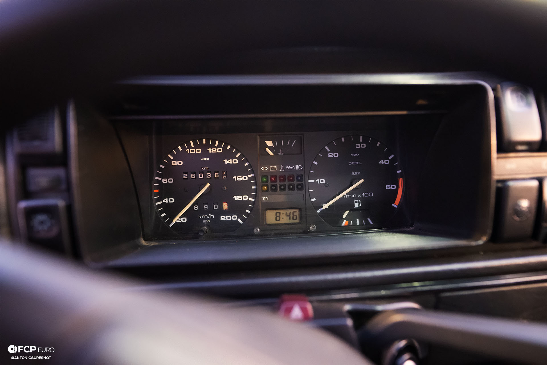 Turbo-Diesel VW Golf Country Gauge Cluster