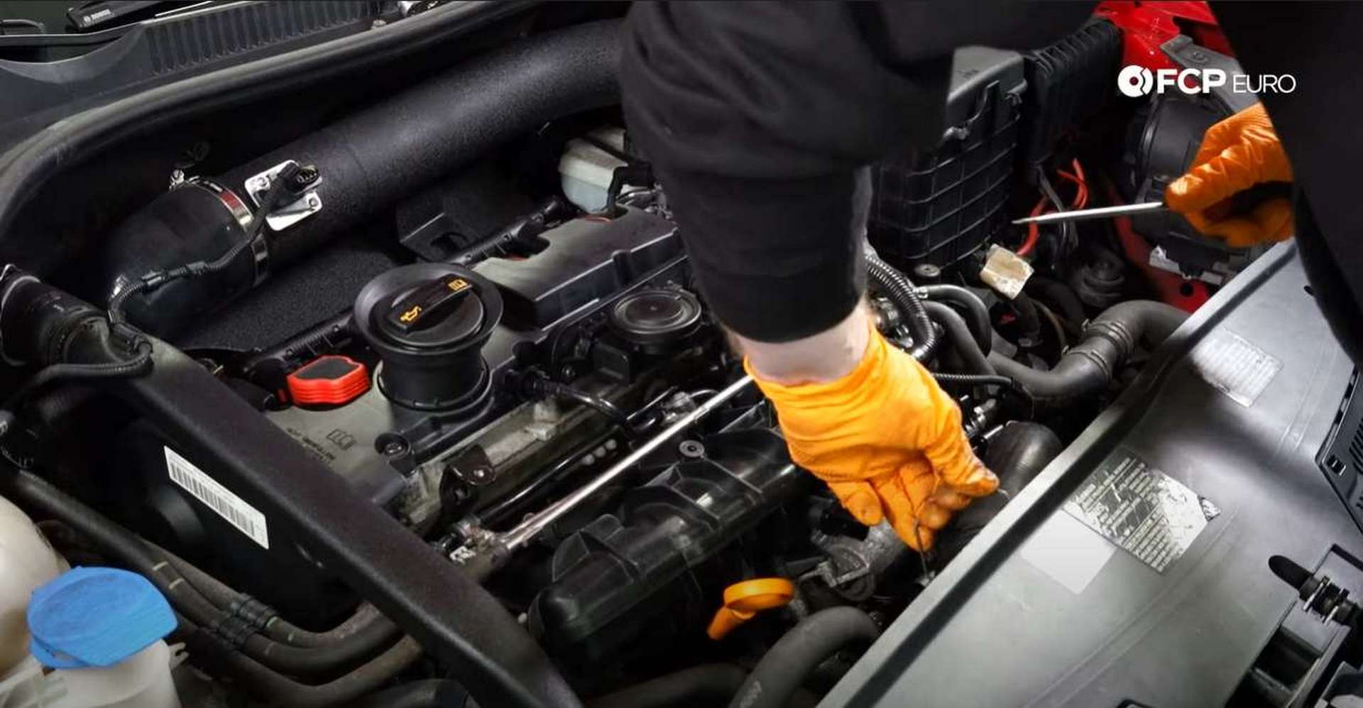 How To Replace A Mk5 Volkswagen GTI Oil Filter Housing (VW FSI EA113