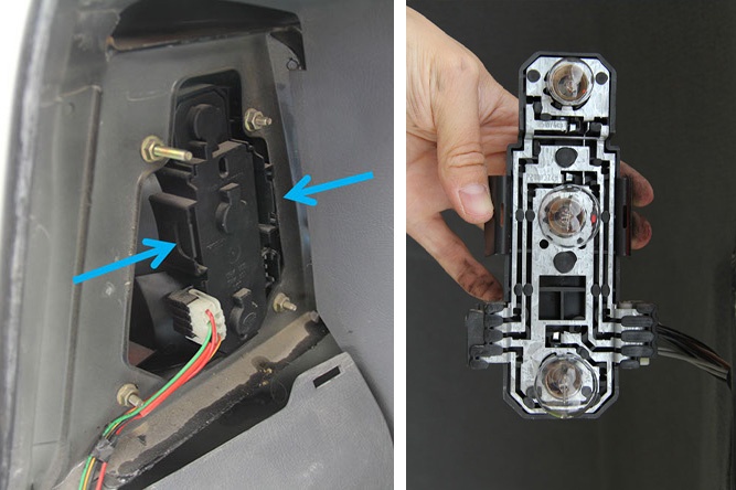 Removing Tail Bulbs