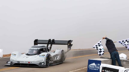 This All-Electric Volkswagen Just Crushed The Previous Pikes Peak Record