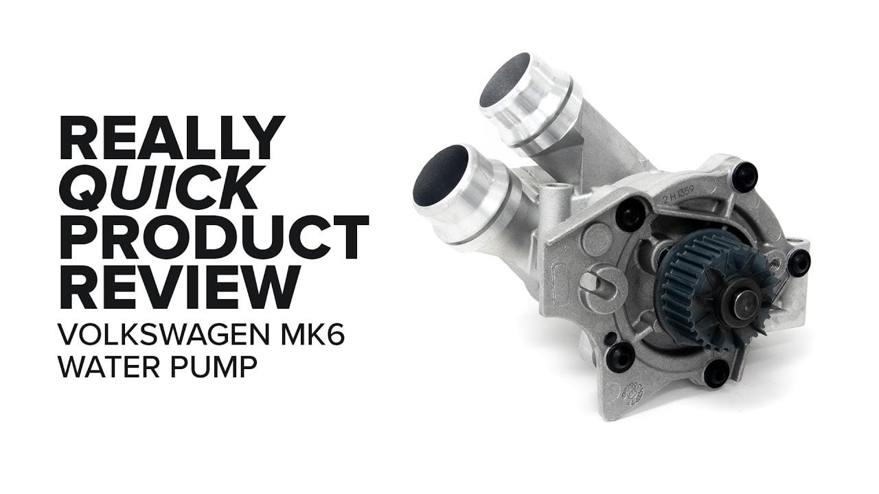 Volkswagen/Audi MK6 (GTI, Q5, A4 & More) Water Pump Features