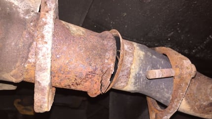 How To Quickly And Inexpensively Repair A Cracked Exhaust