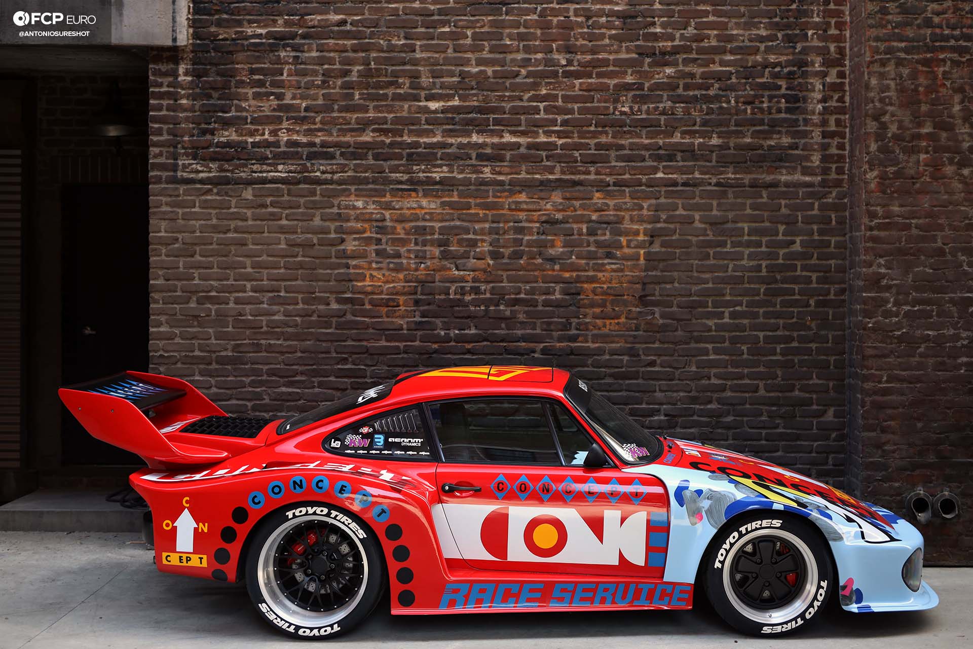 Luftgekühlt 935 replica Race Service Bisimoto Ornamental Conifer