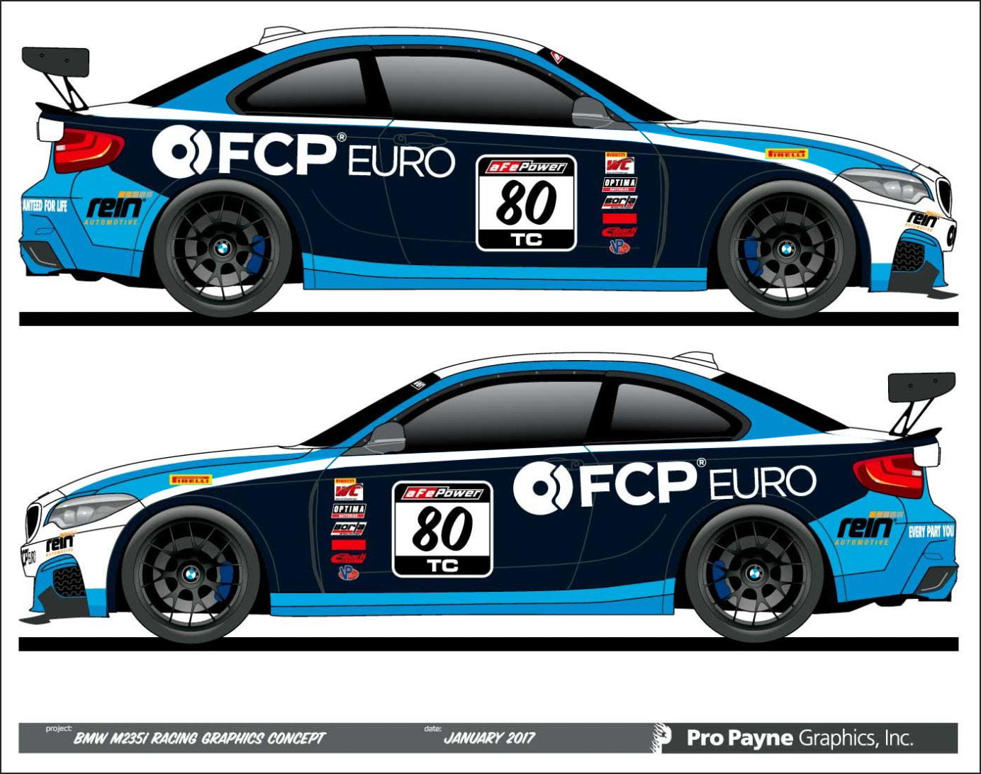 FCP Euro Partners with Rooster Hall Racing for 2017 Pirelli World Challenge Season