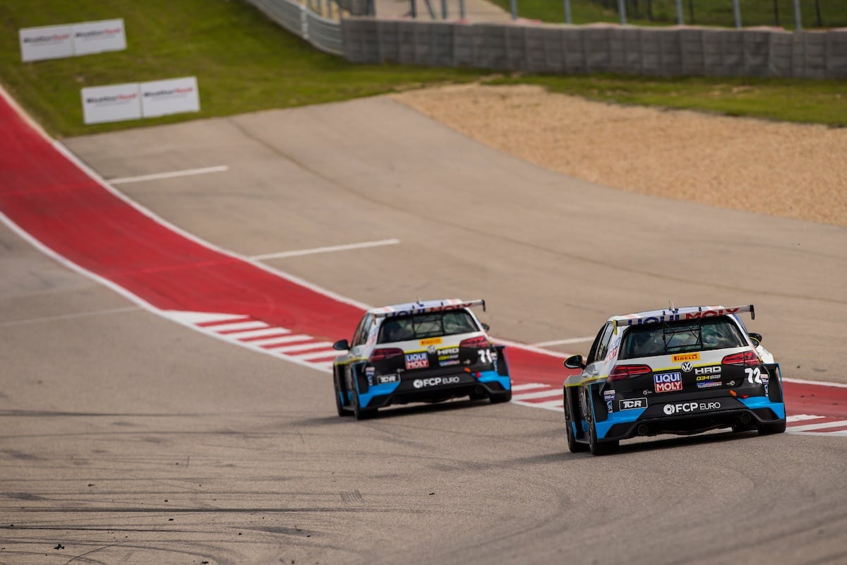 Volkswagen GTI TCRs at Circuit of the Americas