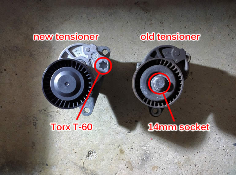 Replacing The Serpentine Belt And Tensioner On A 2001 Volvo S60 T5