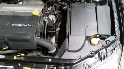 How to Replace Low Beam Headlight Bulbs on a Saab 9-3 (03-12)