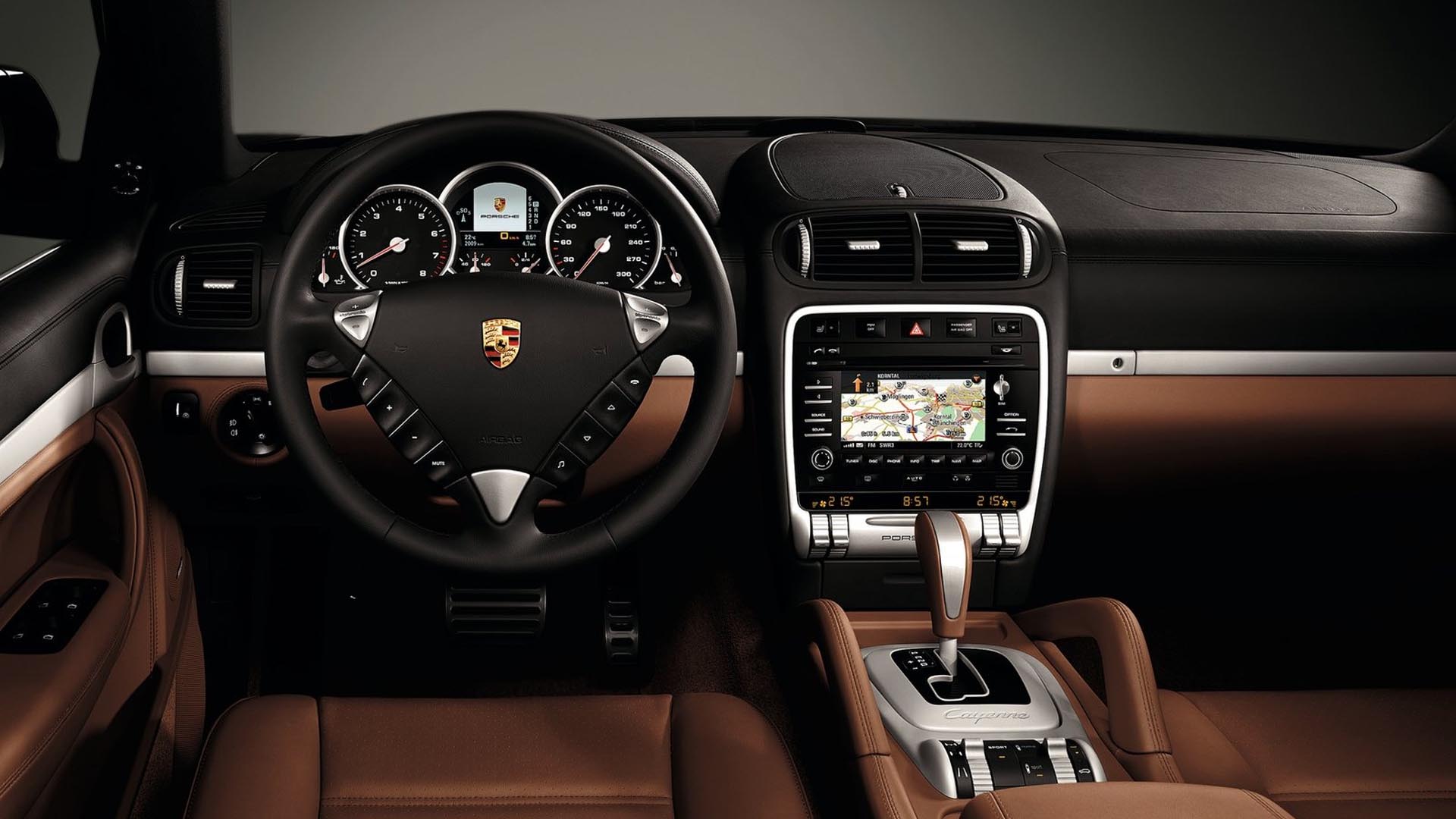 Porsche Cayenne Brown Interior