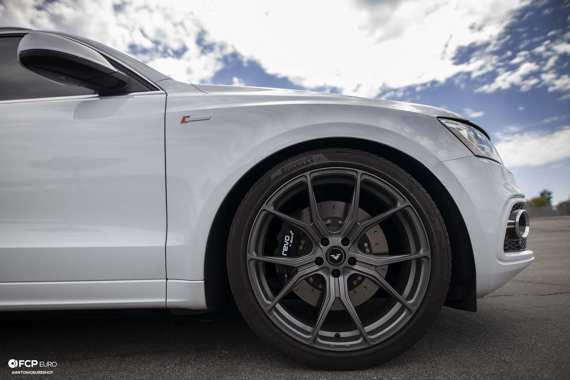 B8 Audi SQ5 Vorsteiner Wheels Alcon Brakes