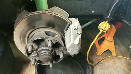 How To Replace The Front Brake Calipers & Rotors On A Classic Air-Cooled Porsche 911