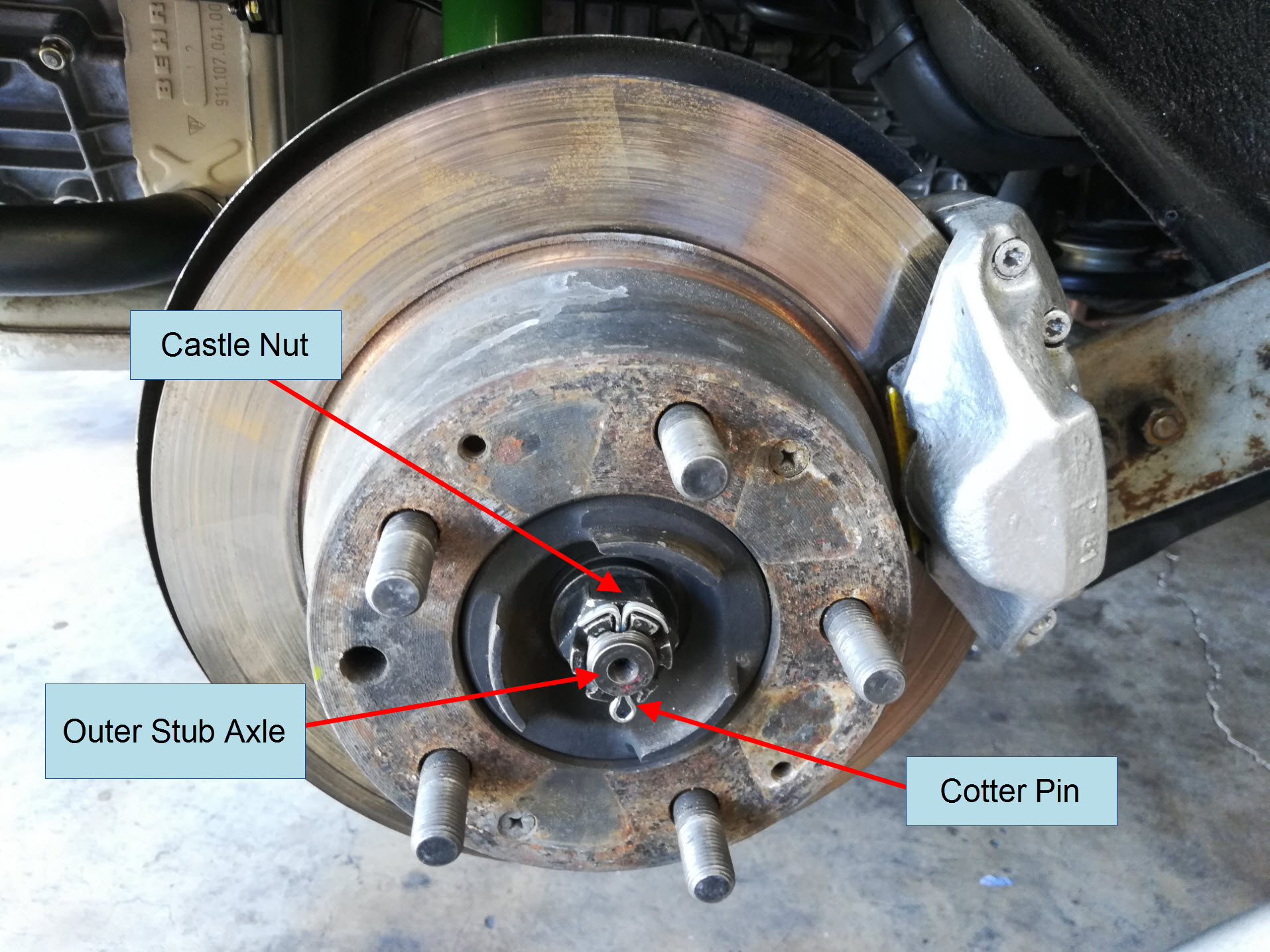 How To Replace The Cv Axles On A Classic Air-cooled Porsche 911 