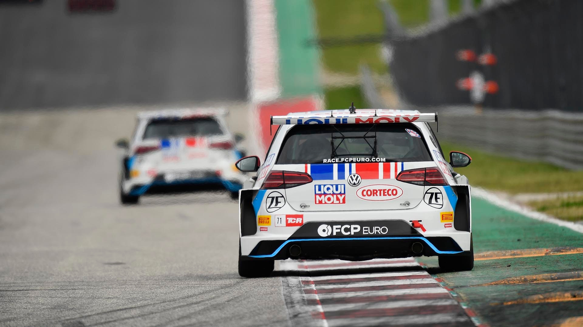 FCP Euro GTI TCR rear at COTA