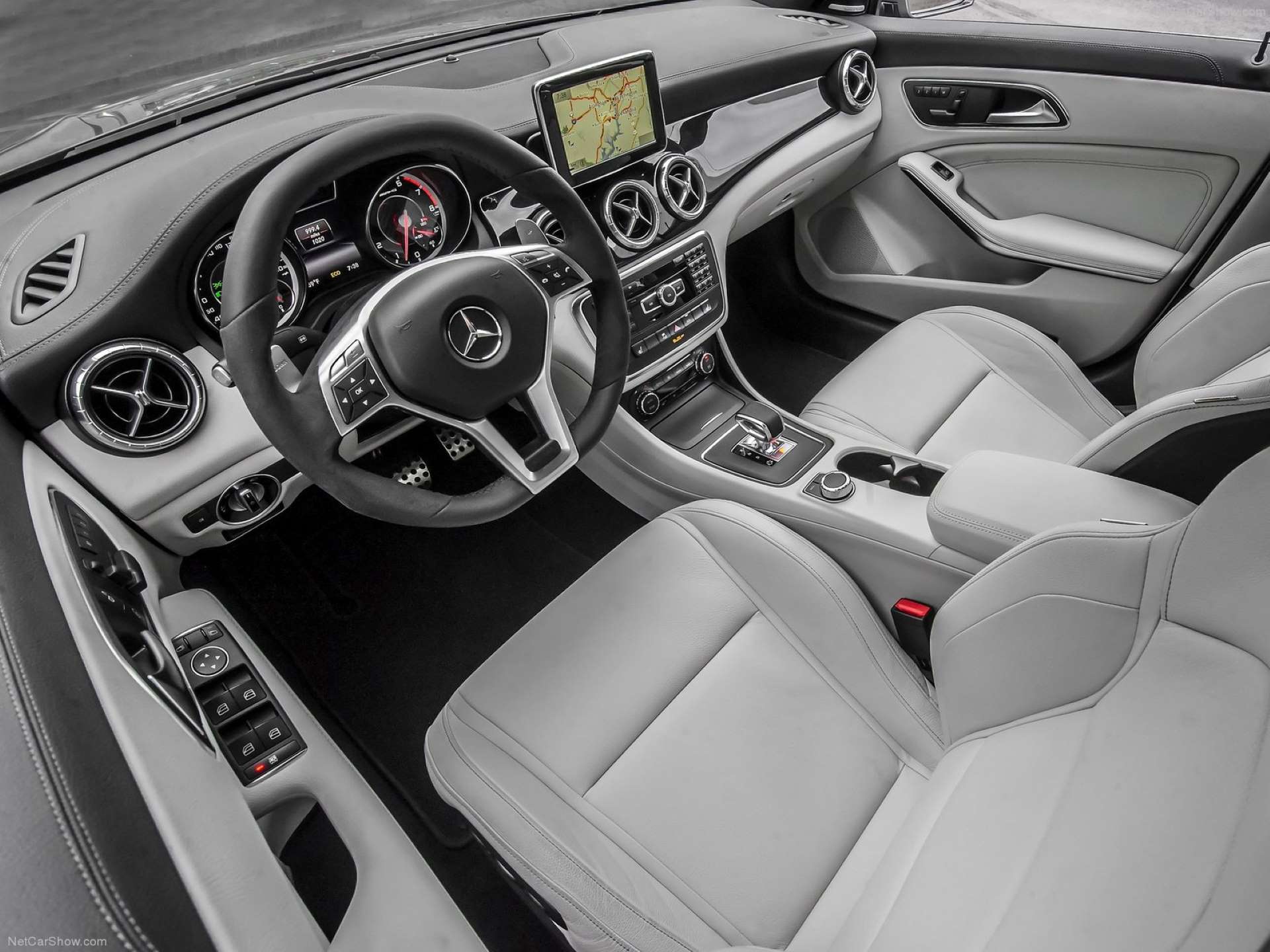 Best FWD Under $25k Mercedes-Benz CLA250 interior