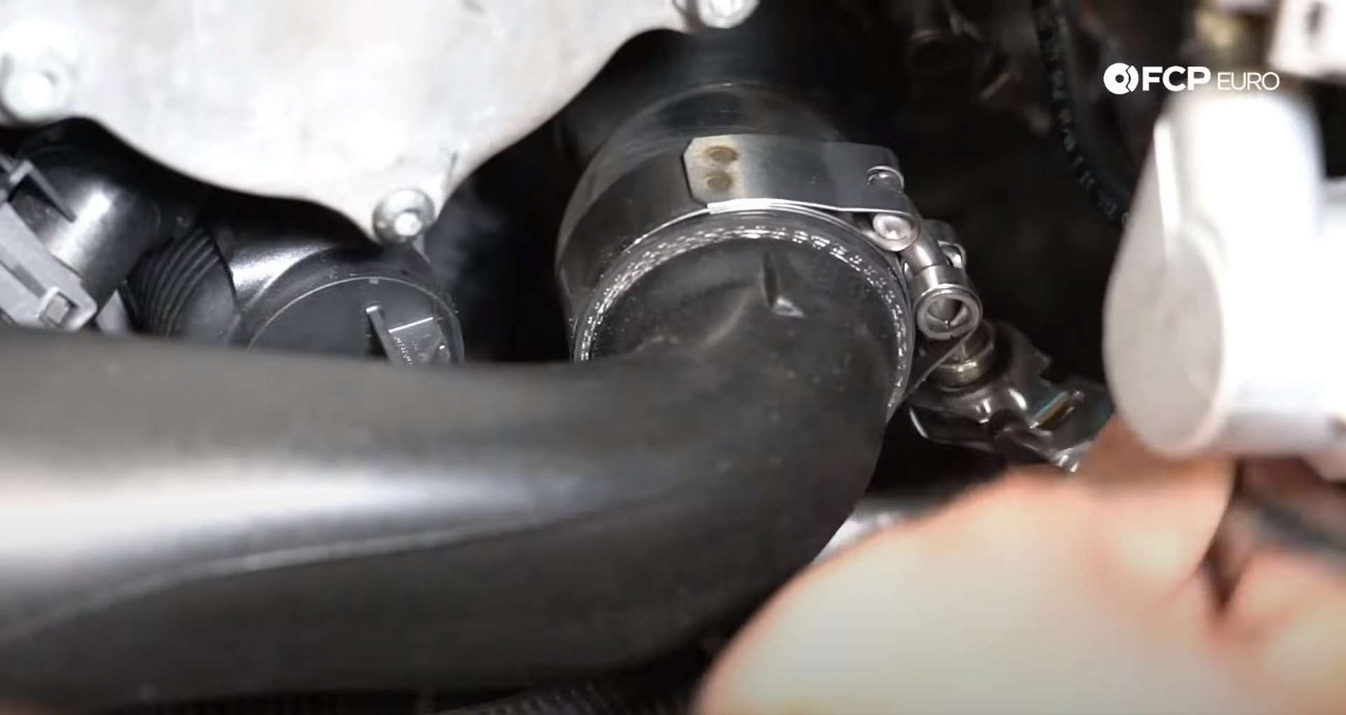 71-DIY_VW_GTI_Clutch-Job-Reinstalling-Buttoning-Engine-Bay