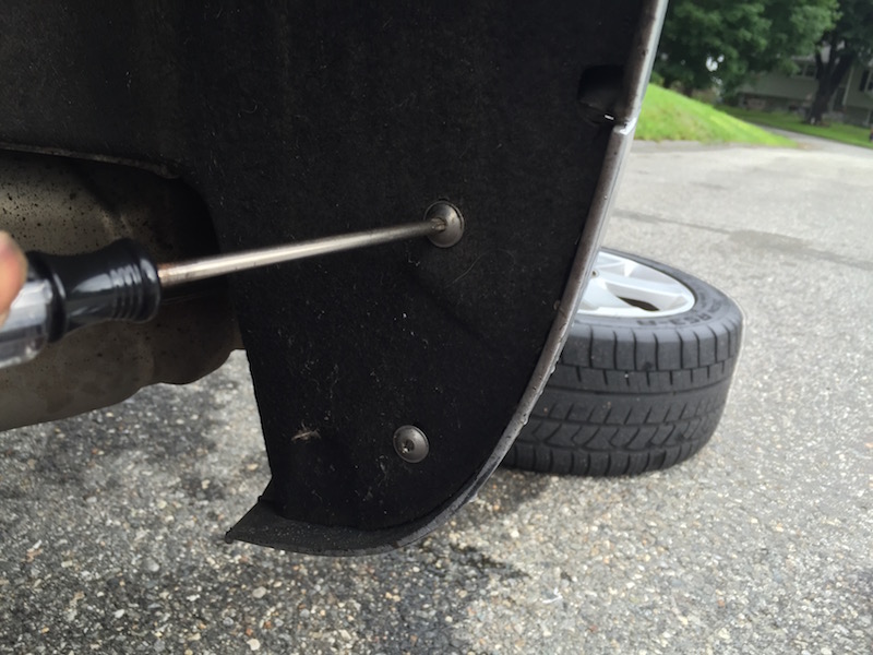 How to Install Mud Guards on an Audi A4 B6 FCP Euro