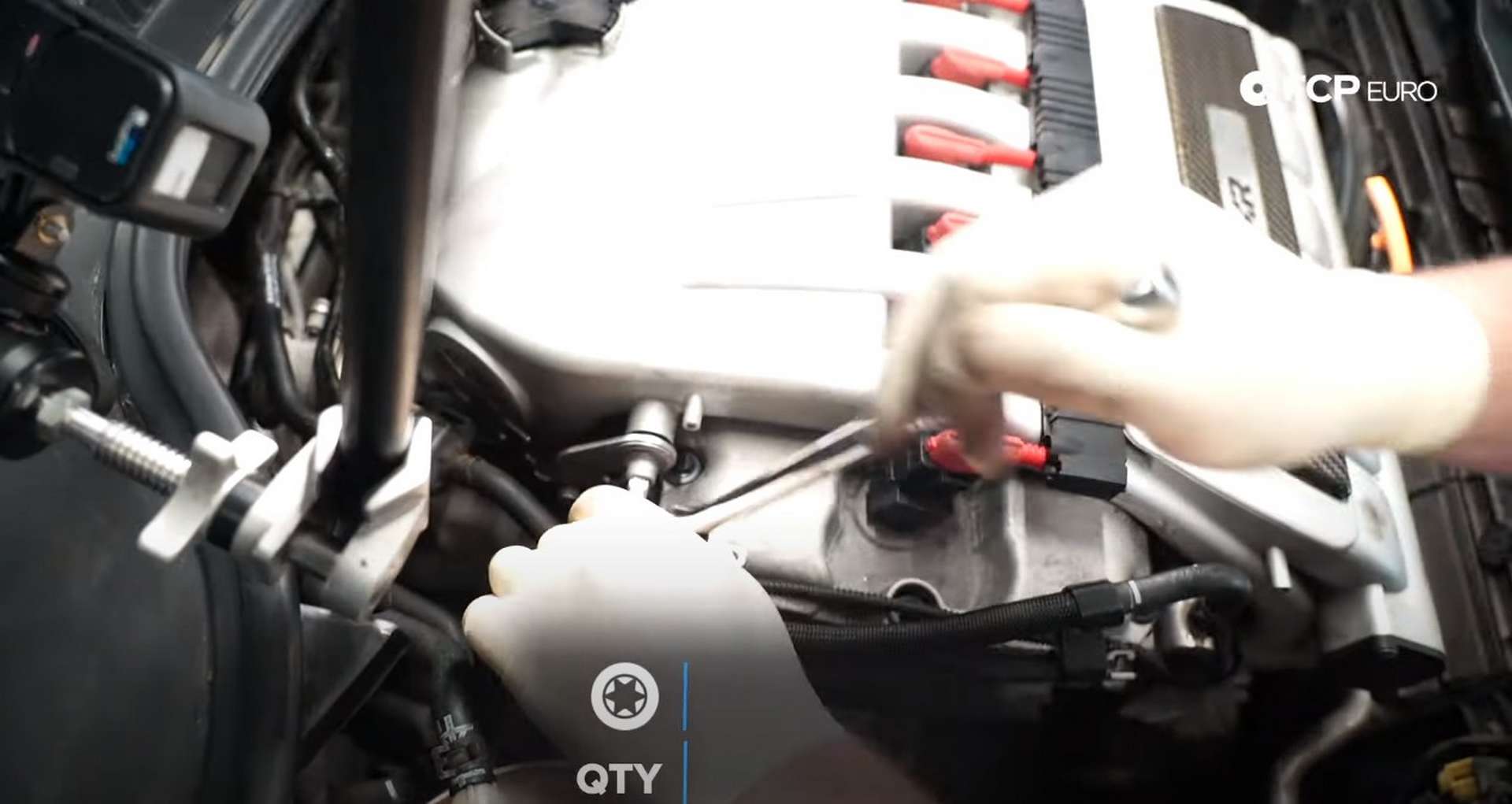 54-DIY-VW-VR6-Valve-Cover-Gasket-Redressing-Engine