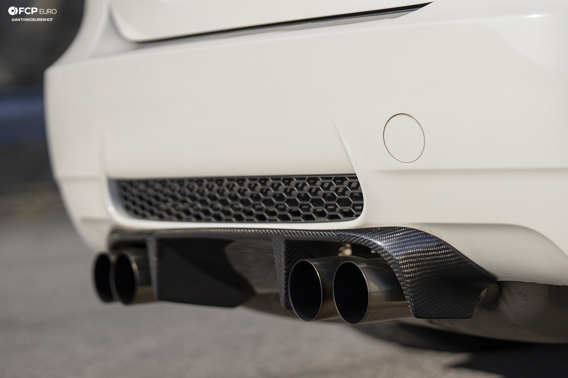 BMW E90 M3 Sedan Slicktop BBS E88 KW Suspension Diffuser