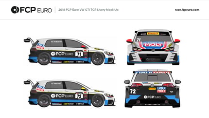FCP Euro Enters Two Volkswagen GTI TCRs In The 2018 Pirelli World Challenge Season