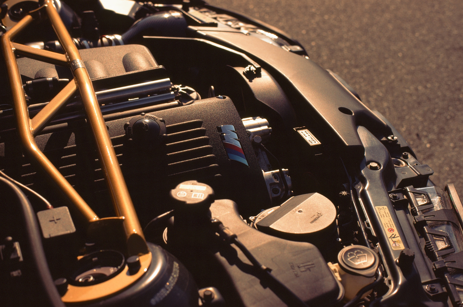 BMW_E46_M3_Engine_Bay_Kodak_Ektachrome