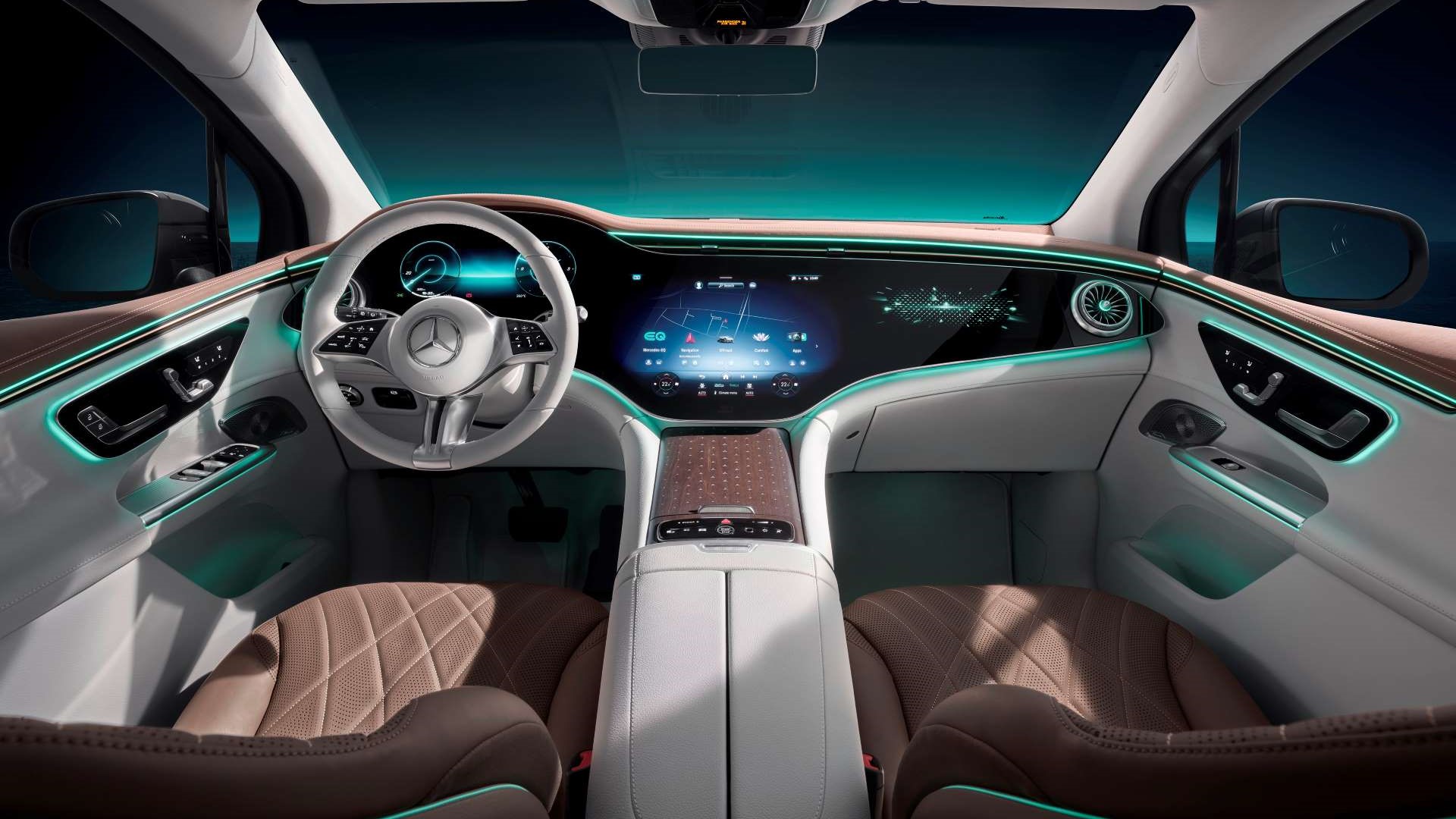 Mercedes-Benz EQE SUV Interior 2023 EVs