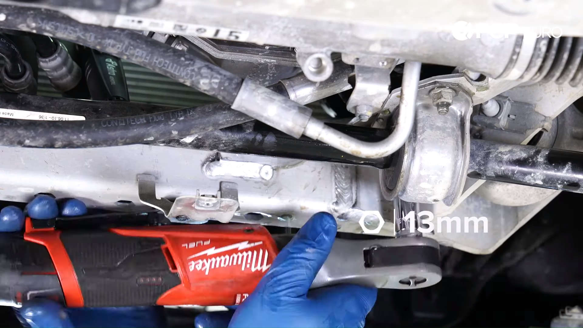 BMW N54 Water Pump Thermostat Replacement Sway Bar Mounts