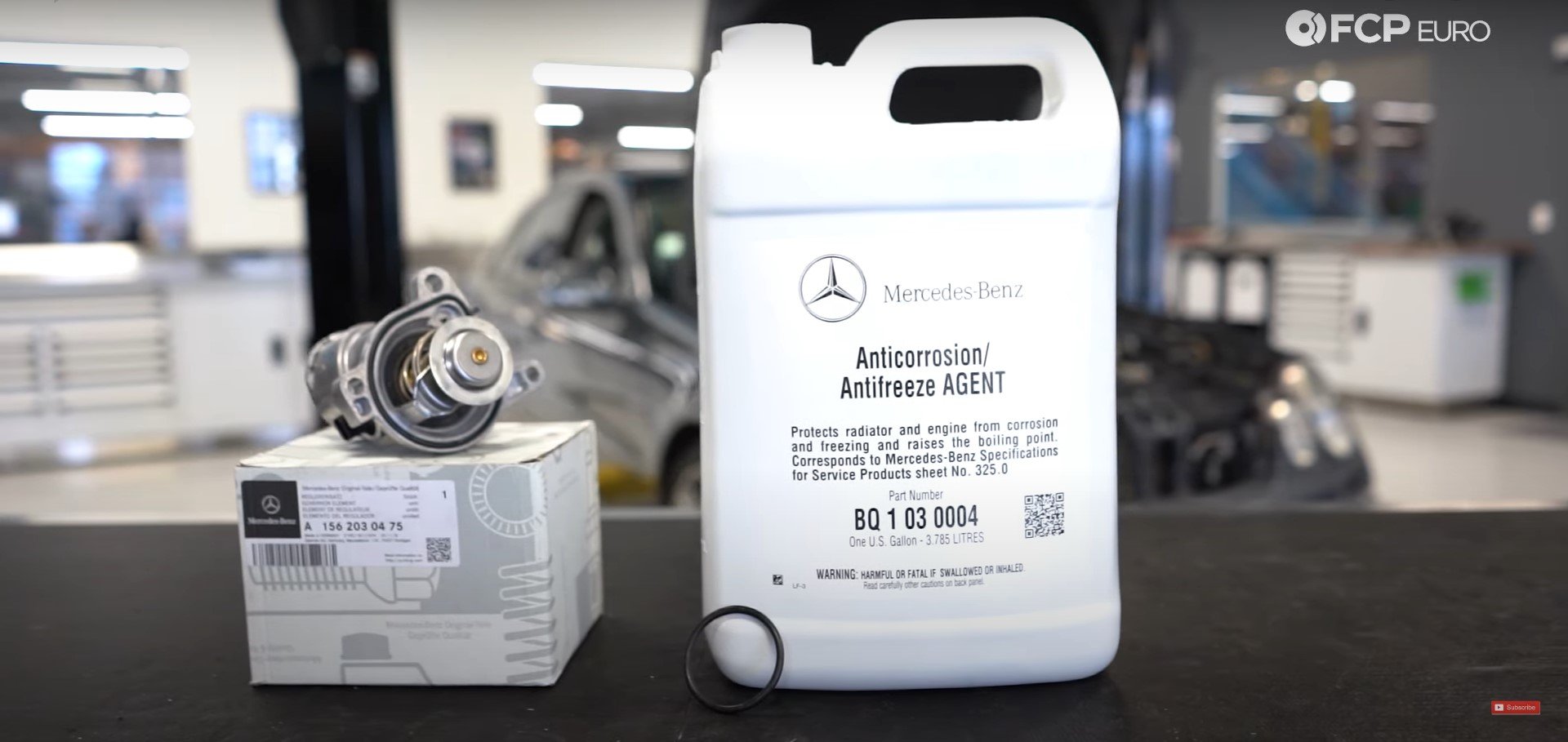Choosing The Proper Engine Coolant For Your Mercedes | FCP Euro