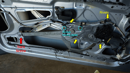 BMW Window Regulator Testing and Replacement (E36)