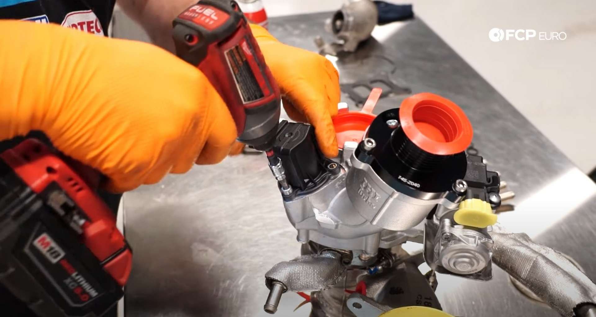 DIY MK7 VW GTI Turbocharger Upgrade removing the diverter valve