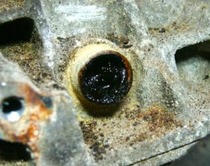 Clogged PCV Port