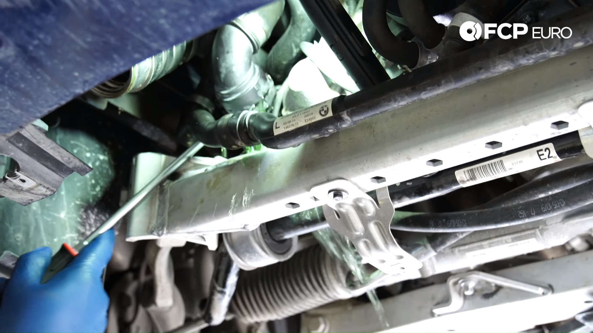 BMW N54 Water Pump Thermostat Replacement Coolant Hoses