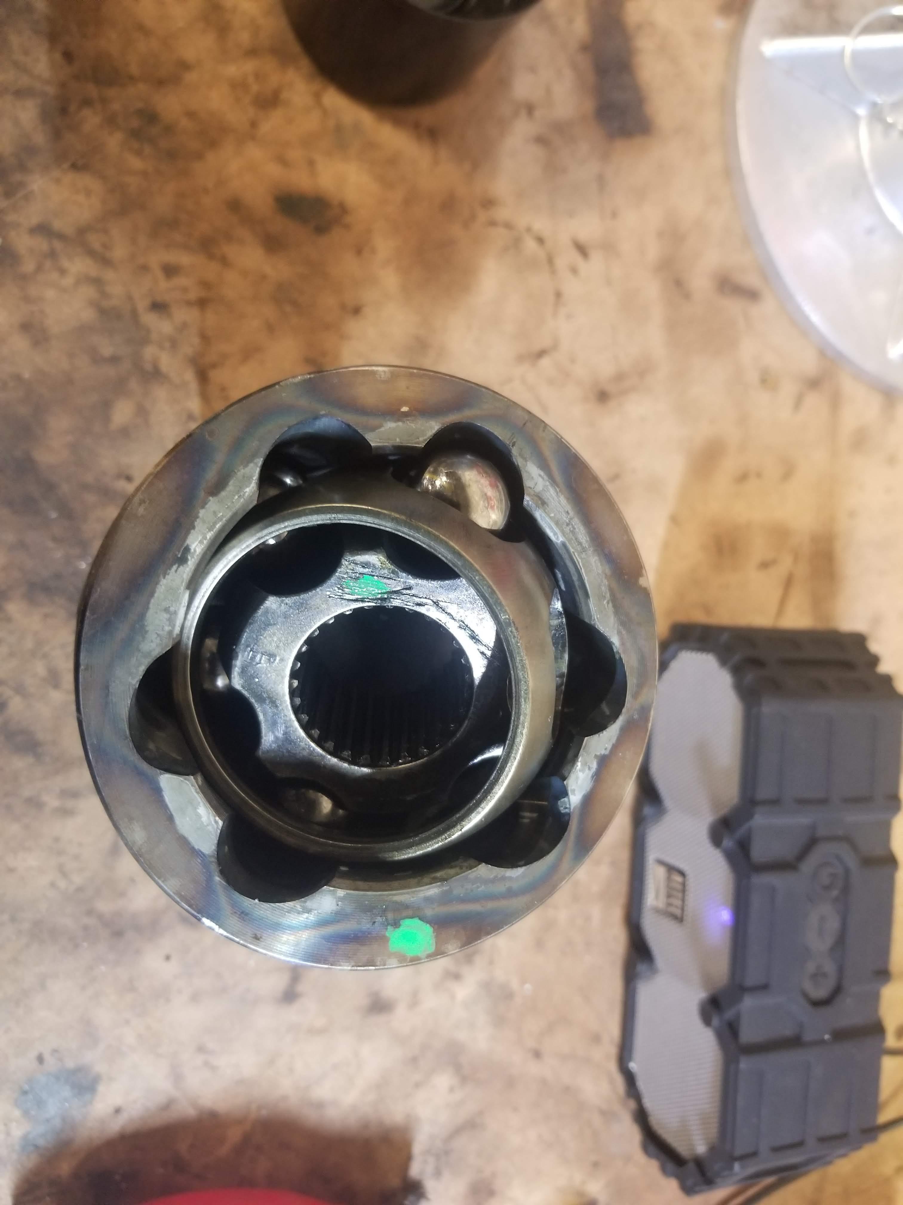 How To Disassemble, Clean, And Rebuild The Inner CV Axle Boot On A W204